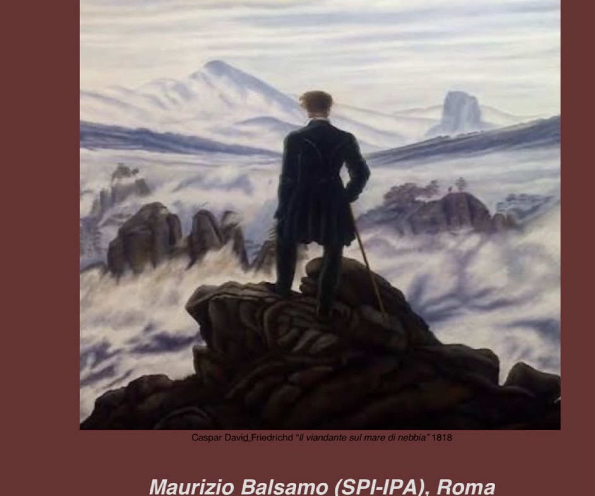 IL LIMITE DELLA MELANCONIA. LA MELANCONIA DEL LIMITE. OMBRE E CONFINI DELL'OGGETTO. Sabato 19 settembre SEMINARIO AFPP Firenze